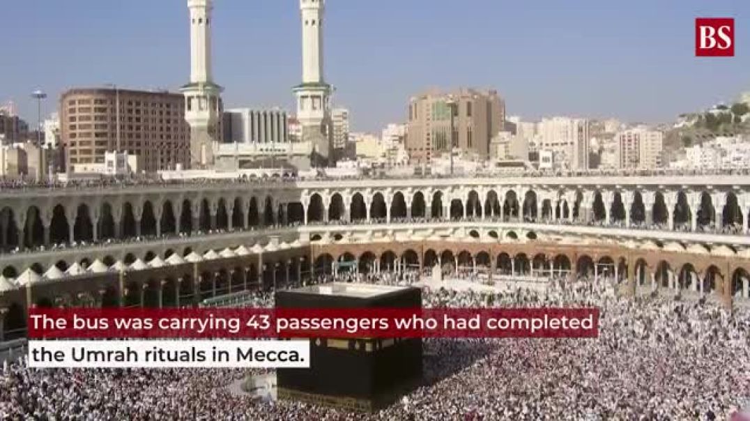 ⁣Saudi bus–tanker collision- 42 Indian Umrah pilgrims dead- What we know so far