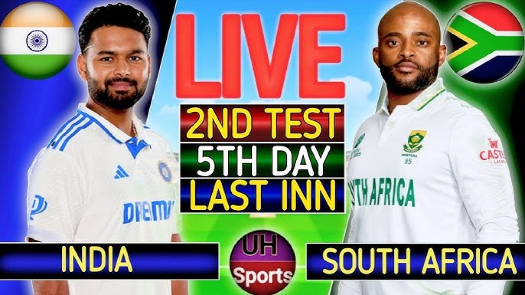 ⁣IND vs SA 2025, 2nd Test, Day 5 Match Highlights