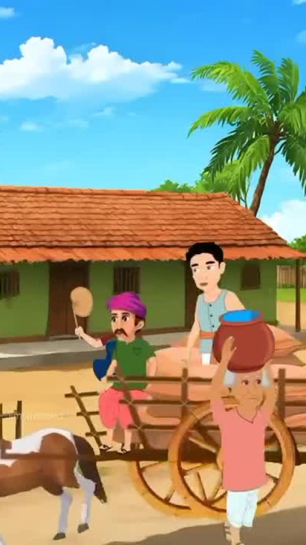 शातिर चोर हिंदी कहानी _ Shatir Chor _ Hindi Moral Stories_ Bedtime Stories _JimjamToons-j1c(720P_HD)