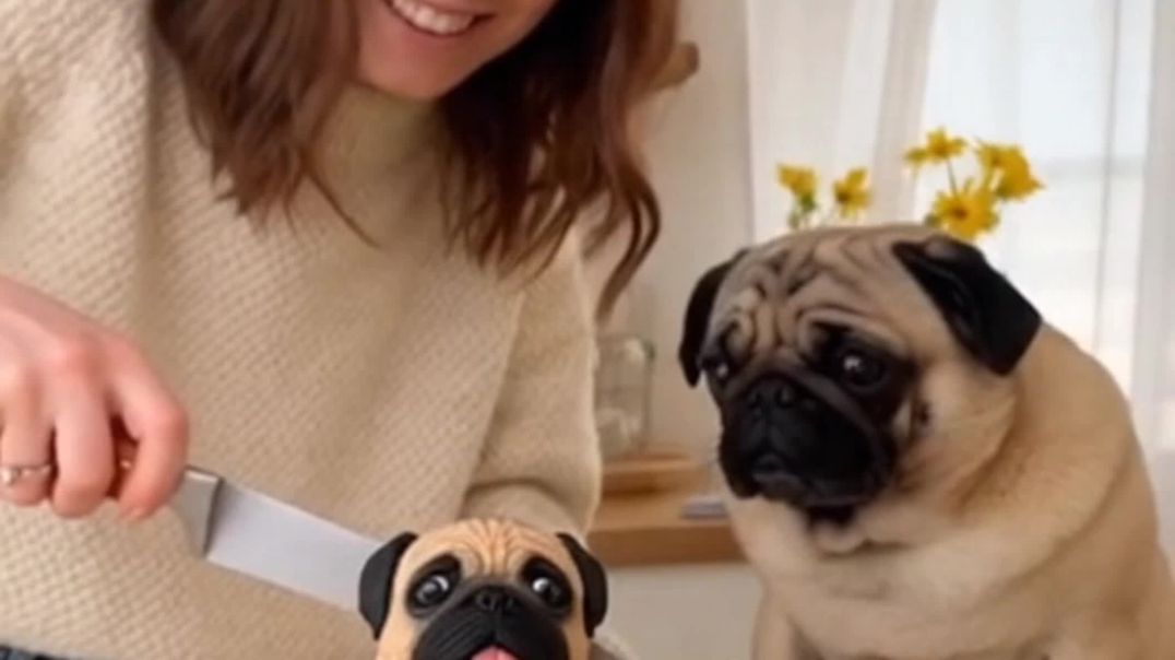 Dog shocking reaction