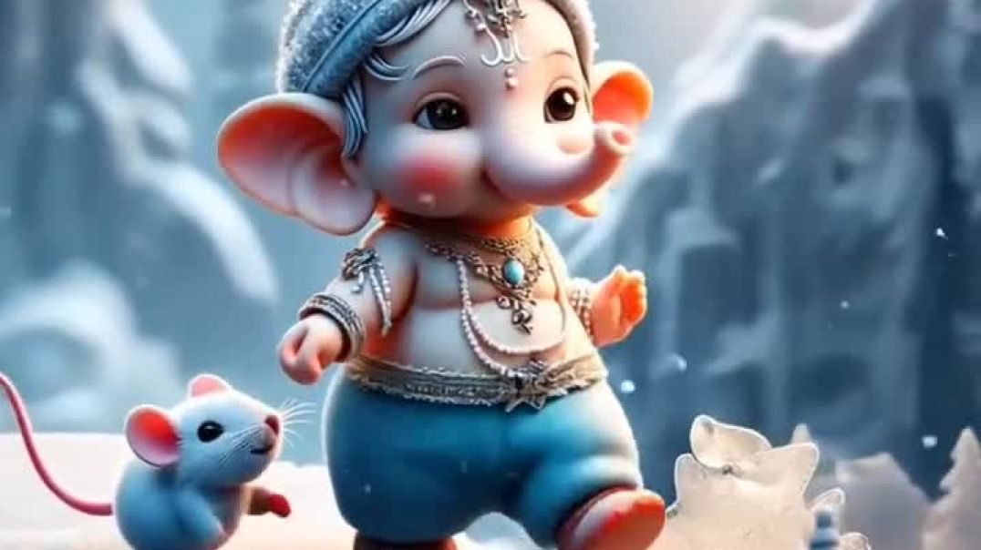 ⁣Cute Ganesh ji kids
