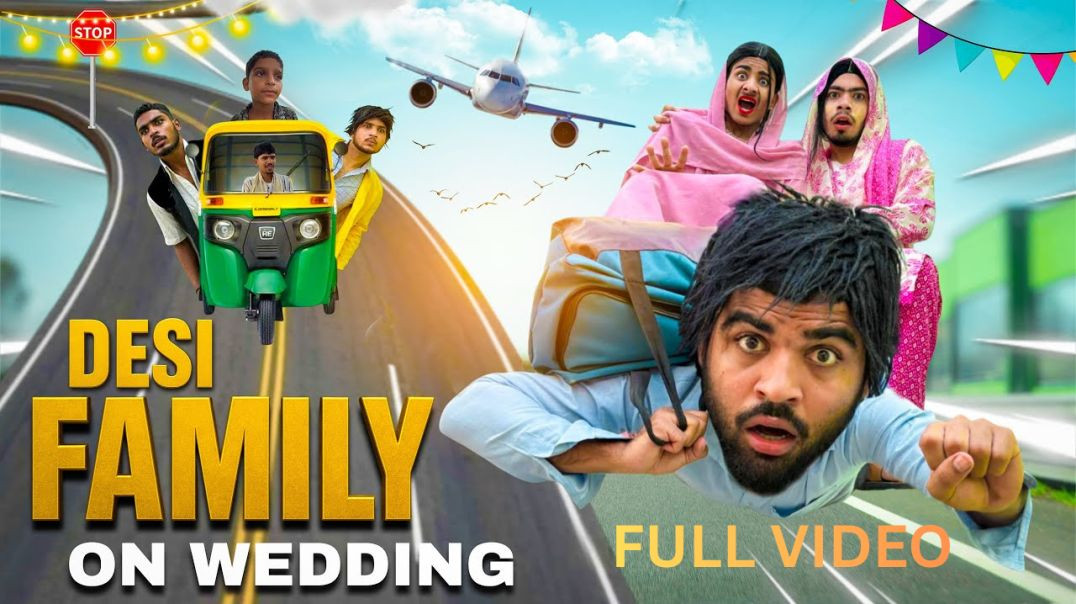 ⁣Desi Family On Wedding | Best Comedy Video  | IRFAN DREAMER |