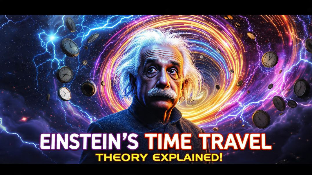 ⁣Einstein's time travel theory explained with ai | Study and fun| #sciencefacts | #studyandfun