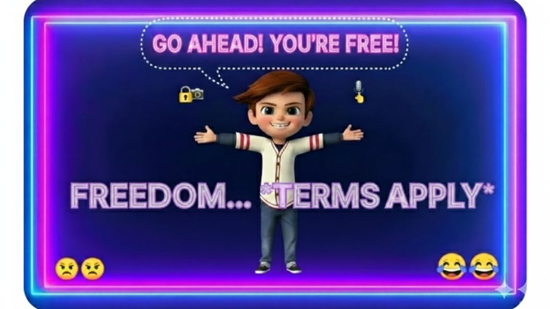 ⁣Freedom 😂 But... With Rules! | Funny Comedy Skit| Joke