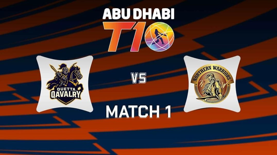 ⁣2025 Abu Dhabi T10 I Match 01 Highlights_ Quetta Qavalry vs Northern Warriors _ Season 9(720P_HD)