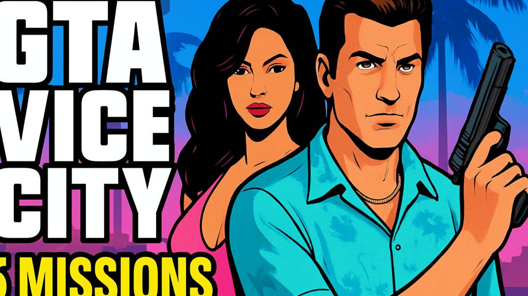 ⁣GTA Vice City Full Walkthrough | The Beginning + An Old Friend + The Party