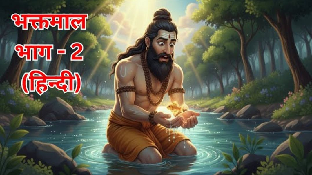 ⁣02. मत्स्य अवतार | 24 अवतार की कथा | भक्तमाल | Bhakti Doodles