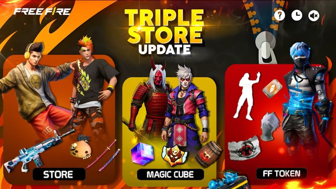 ⁣OB52 FF TOKEN & TRIPLE STORE UPDATE🔥 -