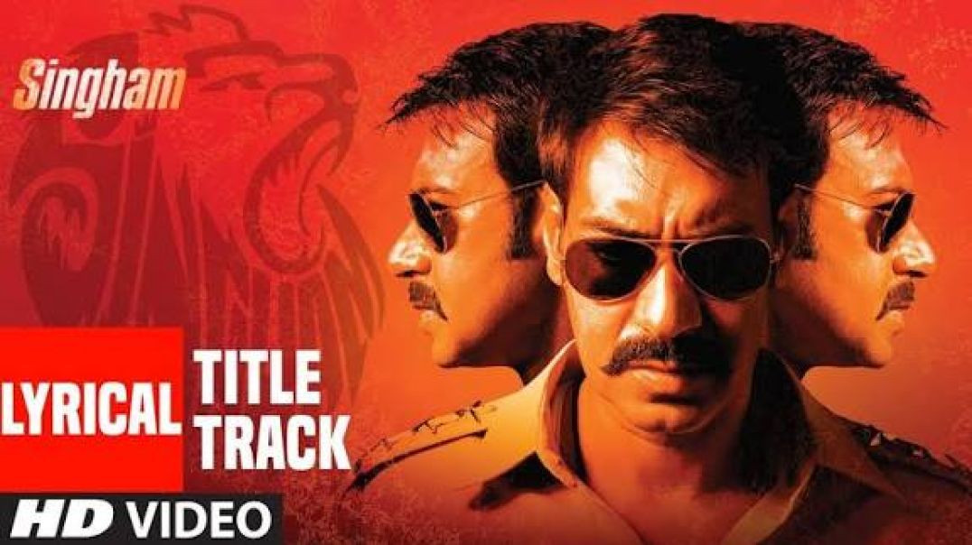 ⁣Singham Title Song-- Singham (2011) Ajay Devgan, Kajal Aggrawal, Prakash Raj