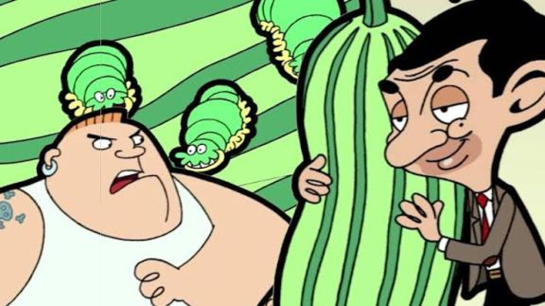 ⁣Mr Bean Cartoon WaterMelon Compilation