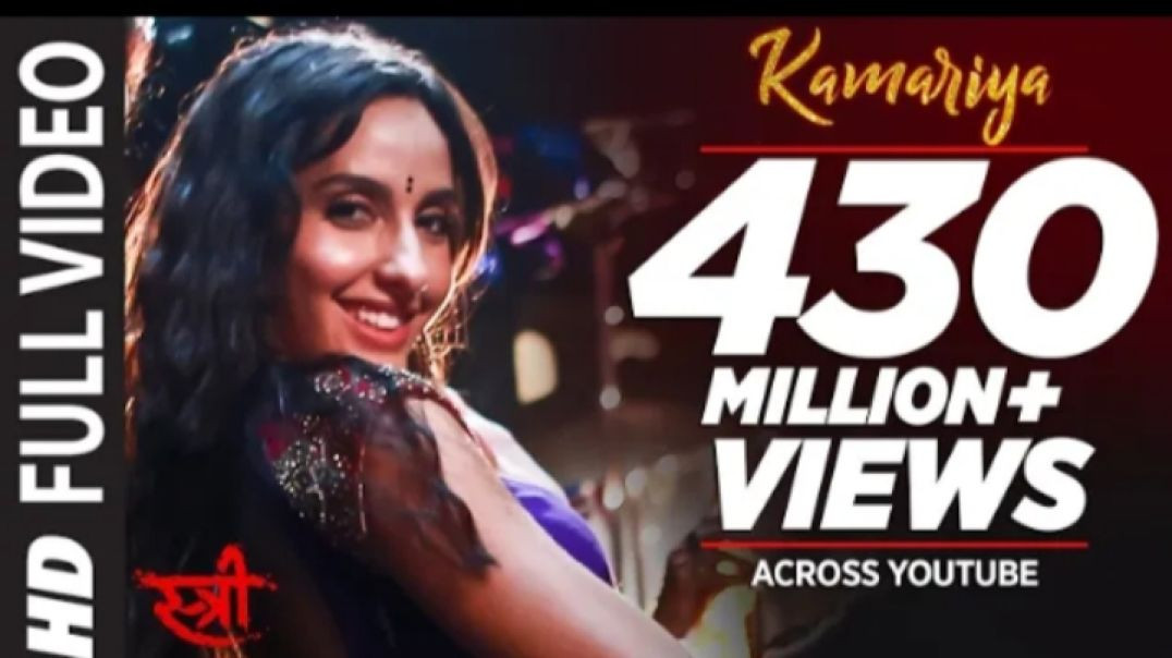 ⁣Full Video_ Kamariya _ STREE _ Nora Fatehi _ Rajkummar Rao _ Aastha Gill_ Divya Kumar _Sachin- Jigar