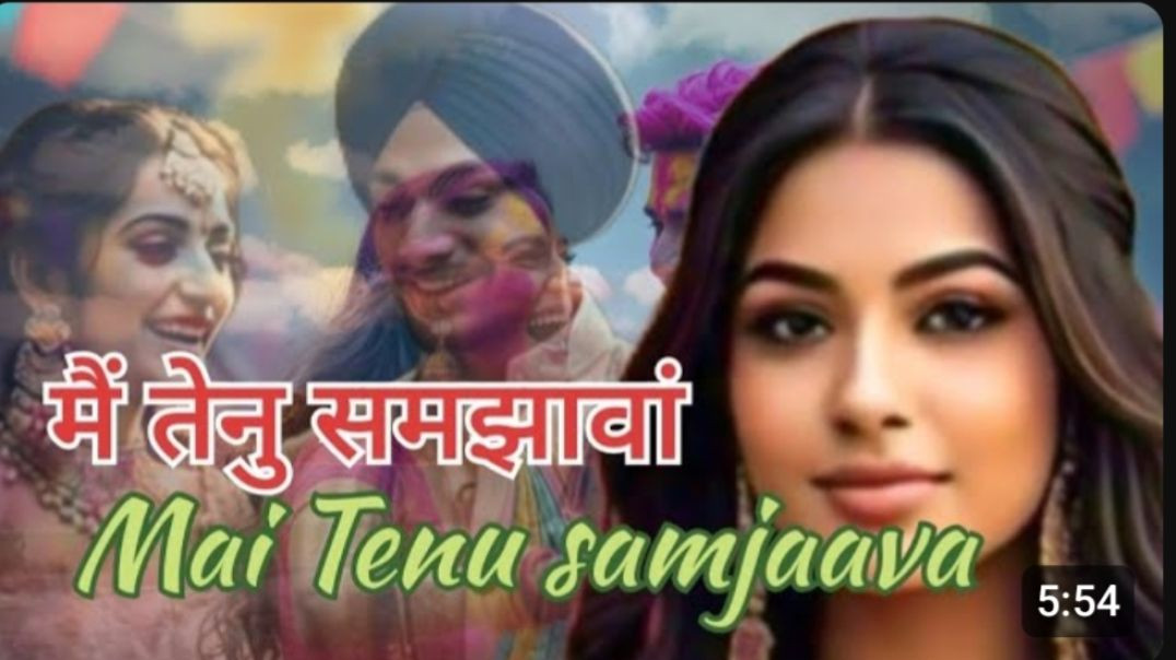 ⁣Best Romantic Song 💖✨"Mai Tenu Samjhaava Ki" | ❤️ हिंदी रोमांटिक सॉन्ग ❤️