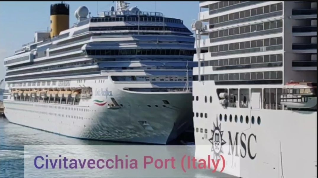 ⁣ये है इटली का Civitavecchia Port जो Rome के नजदीक मे है | Namaste Italy