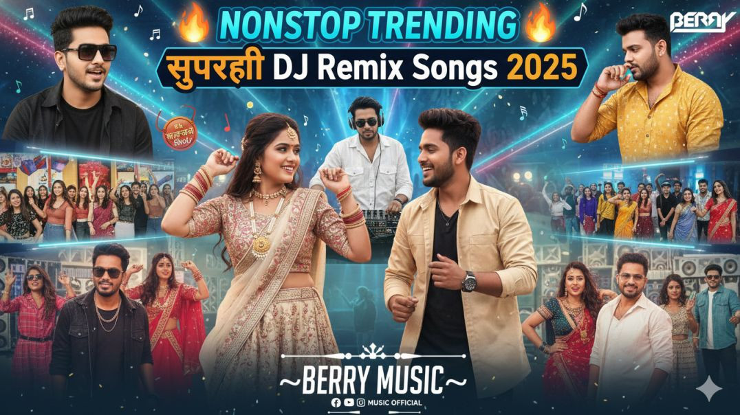 ⁣Nonstop Trending DJ Remix Songs 2025- सुपरहिट हिंदी मराठी मिक्स| New Bollywood Party Mashup 🎶🎶🎶