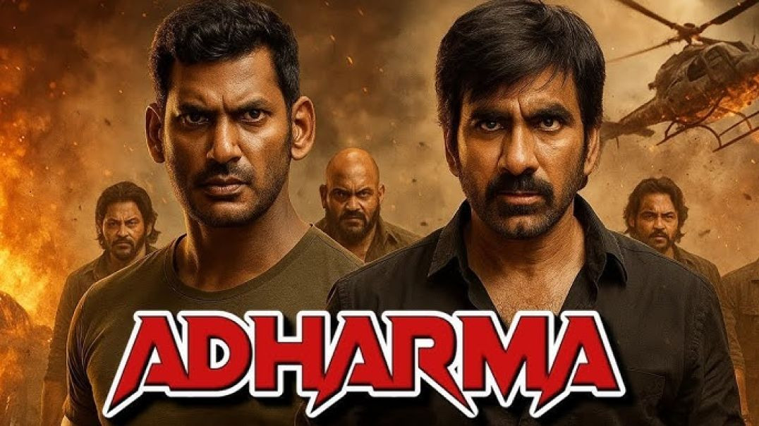 ⁣ADHARMA HINDI DUBBED MOVIE 2025 (HD) - NEW SOUTH INDIAN MOVIES DUBBED IN HINDI FULL HD(360P)