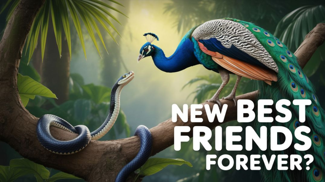 ⁣शत्रुता से दोस्ती तक: मोर और नागराज की कहानी | From Enmity to Friendship: The Tale of Mayur and Nagr