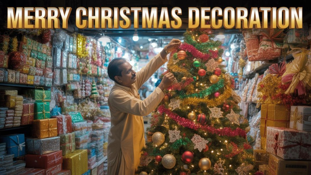 ⁣Merry Christmas Decoration 🧑‍🎄🎄 | 2025 Christmas Lighting Ideas | Home & Shop Decoration