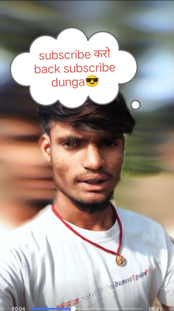 Subscribe karo back subscribe dunga 😎