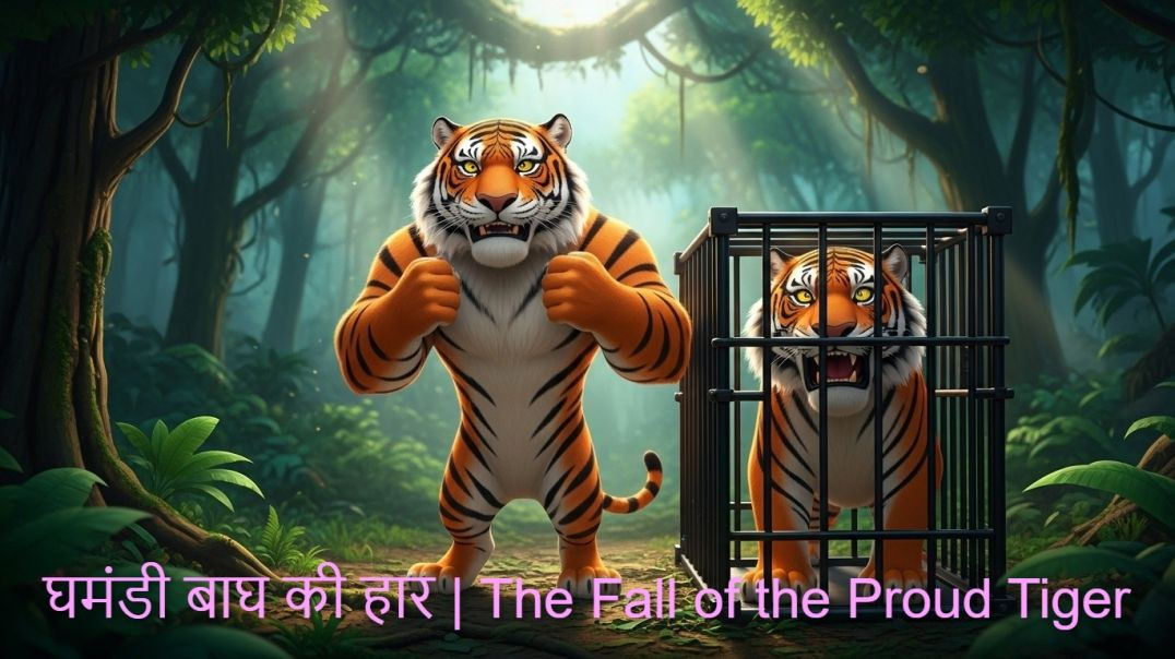 ⁣घमंड का अंत: बाघ की कैद की कहानी | Ego’s End: The Caged Tiger  GOOGLE WHISK SEED