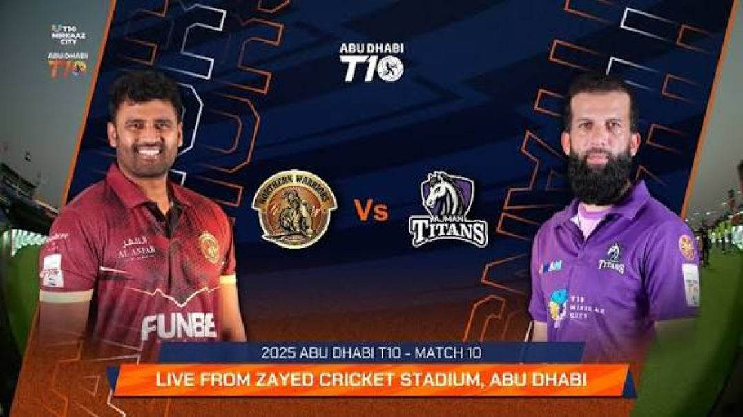 ⁣10 Highlights_ Northern Warriors vs Ajman Titans