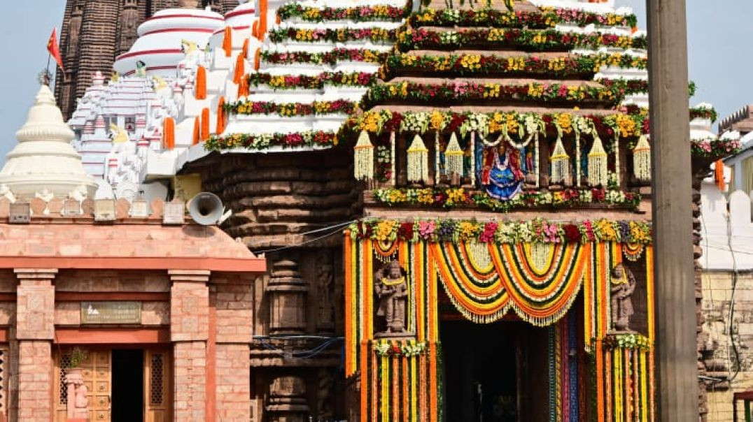 ⁣Jagannath puri Hindu Temple