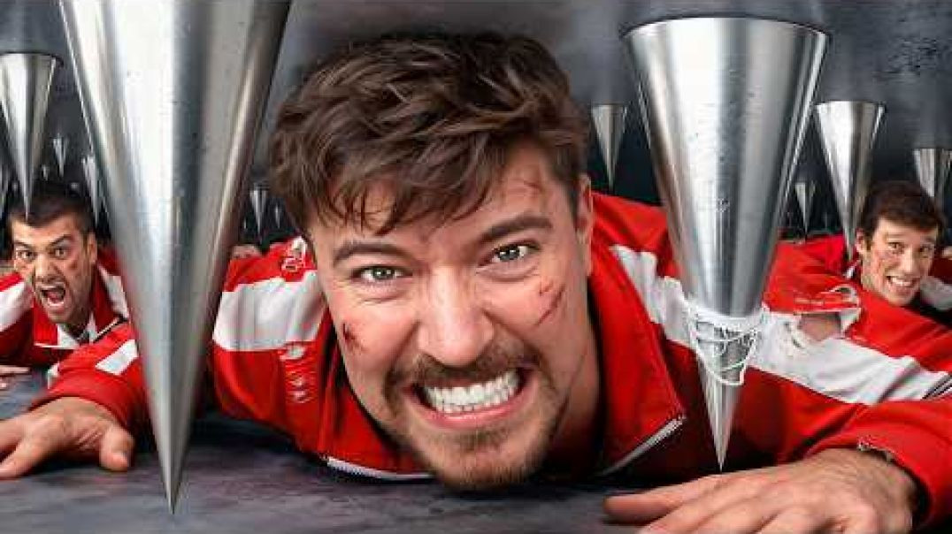 100 People Vs World_s Biggest Trap