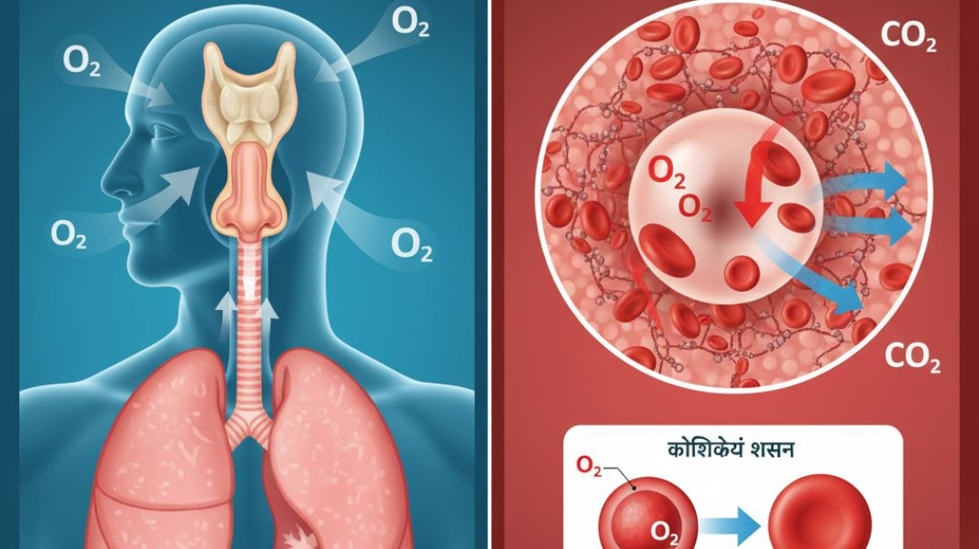 ⁣हवा हमारे शरीर में जाकर क्या करता है जाने पूरी जानकारी हिंदी में।