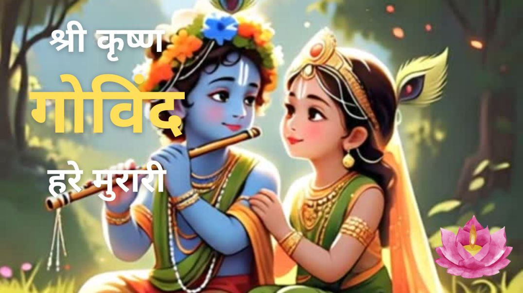 ⁣श्री कृष्ण गोविंद हरे मुरारी | Shri Krishna Govind Hare Murari | Bhajan | Lofi Devotional Song