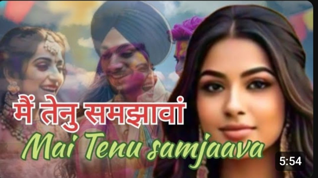⁣Best romantic song|❤️ हिंदी गाना||मै तैनू समझावां की ❤️Mai Tenu samjaava ki 💕