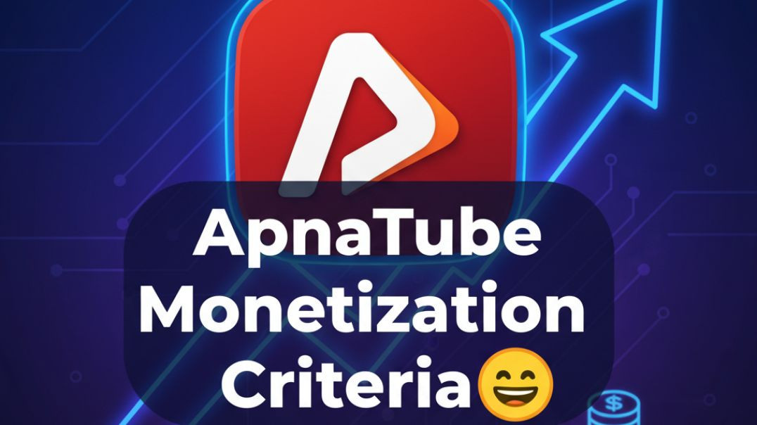 ApnaTube Monetization Criteria 🔥 New Update! | Full Monetization Guide 2025 #apnatube #monetization