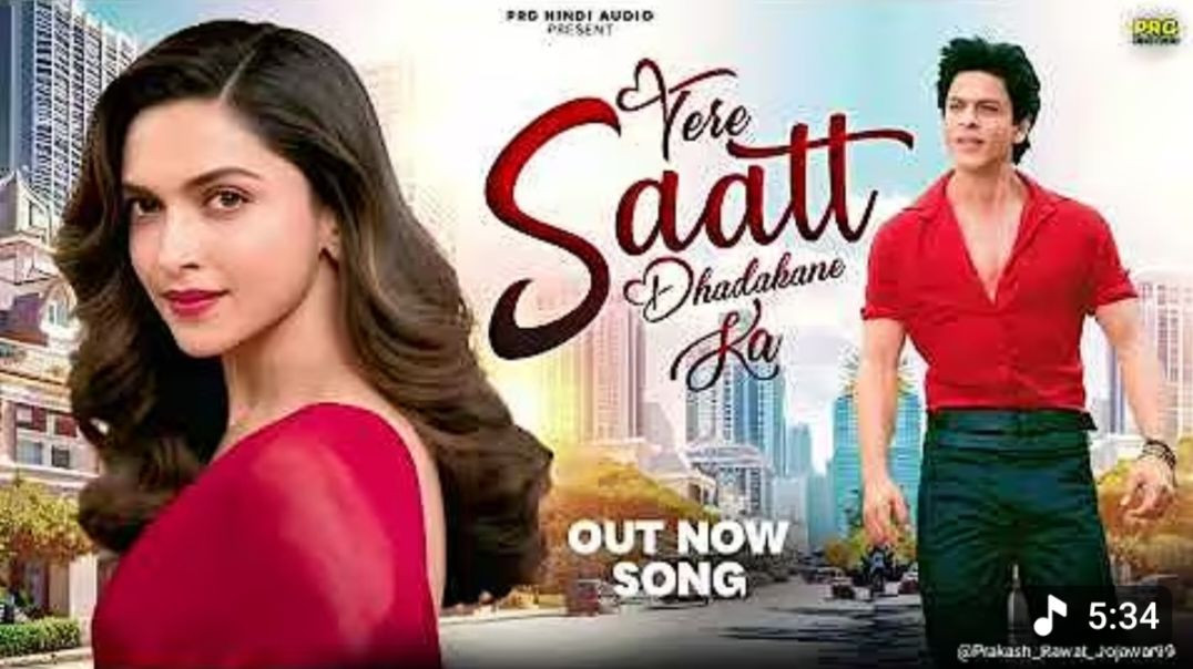 ⁣New Song 2025 _ Tere Saath  Dhadakane ka _ Sharukh Khan _ Dipika P _ New Bollywood Love Song 2025(10