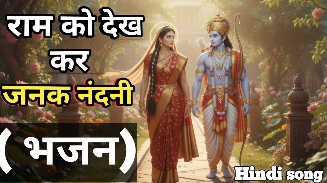 ⁣राम को देखकर जनक नंदनी। Ram Ko Dekh Kar Shree Janak Nandni (bhajan) | Hindi Bhajan |AP PRAJAPATI