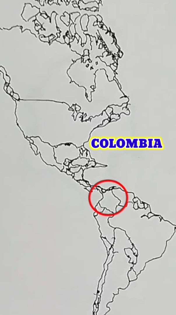 🇨🇴 Colombia flag drawing