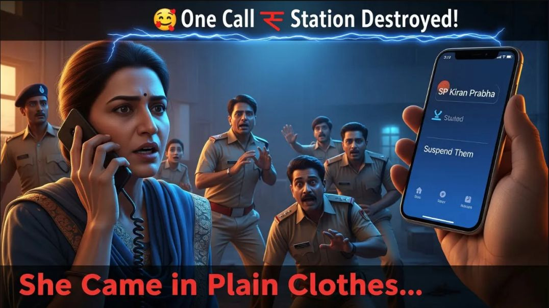 पुलिसवालों ने जिस औरत को 'हल्का' समझा, वो ज़िले की SP निकली! मच गई अफरा-तफरी