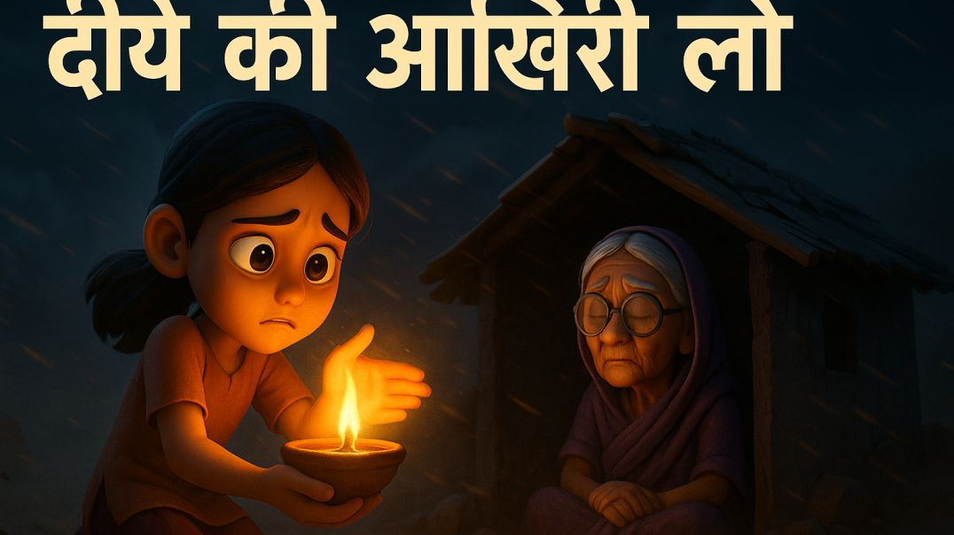 ⁣दीये की आख़िरी लौ | एक लड़की, एक दिया और चमत्कार | Emotional Hindi Story