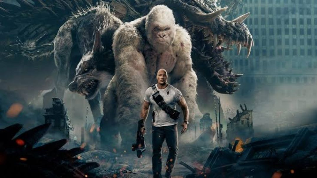 ⁣Rampage 2018 Hindi Hollywood Movie HD