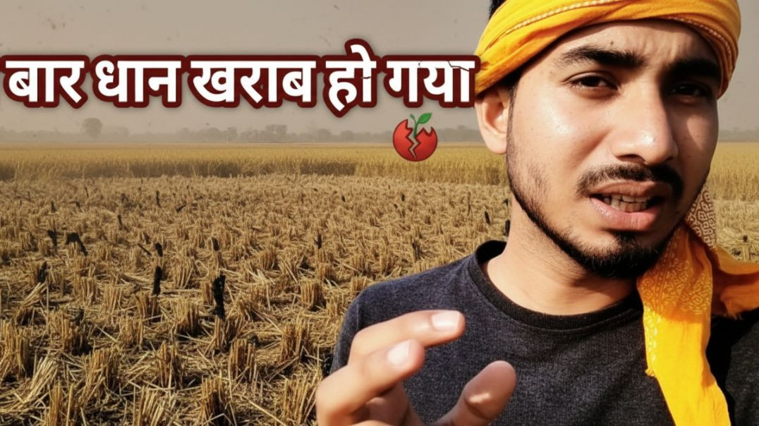 ⁣sab  fasal hua barbad pani ke jal jamao ke karan is bar hmlog ka  gehu v nhi