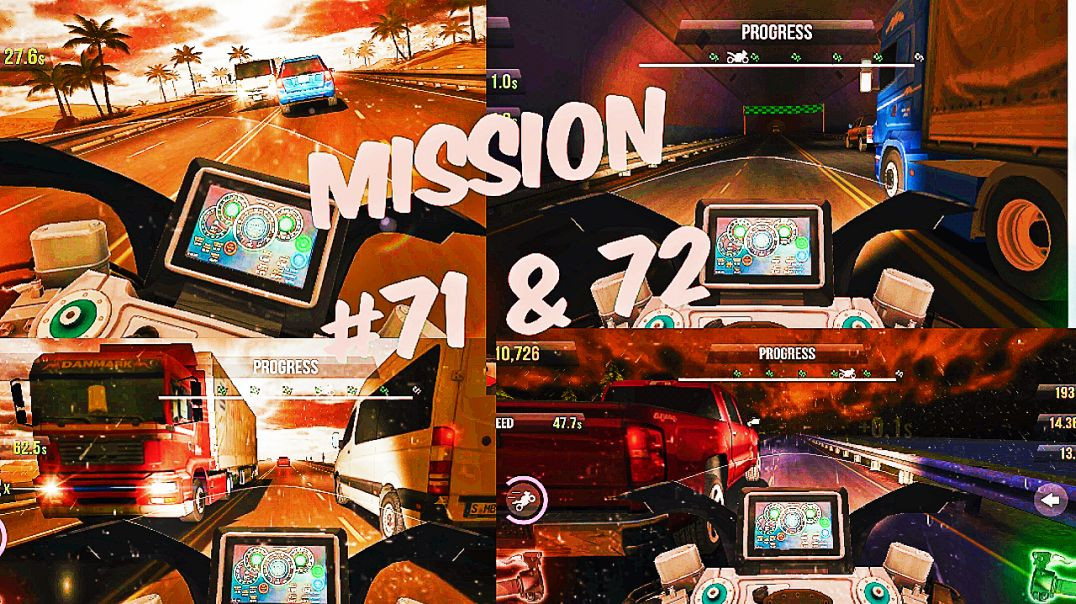 ⁣Traffic rider mission #71&72
