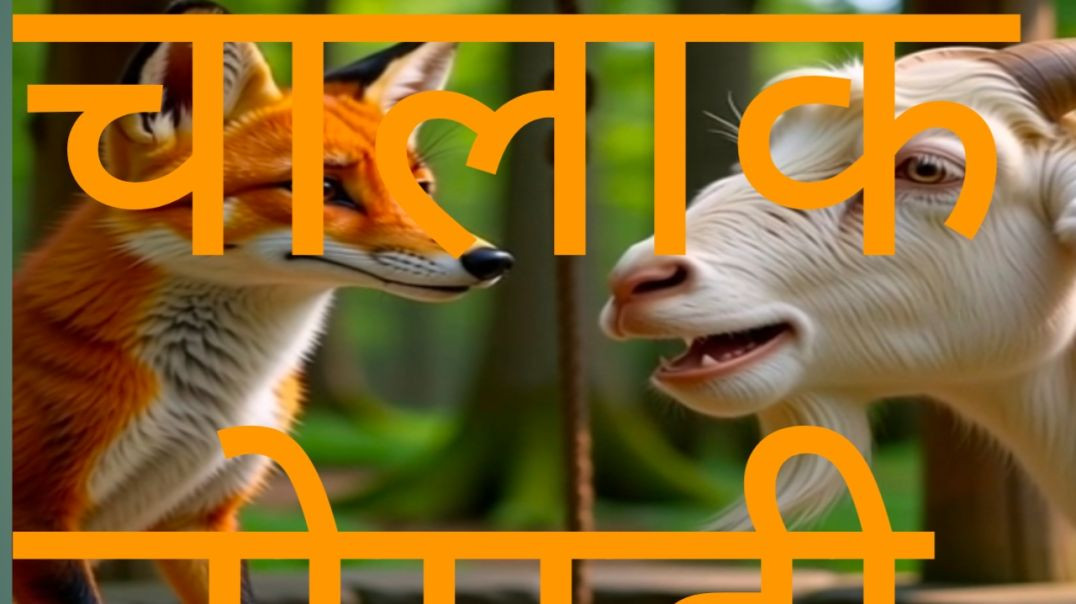 ⁣चालाक लोमड़ी और बकरा