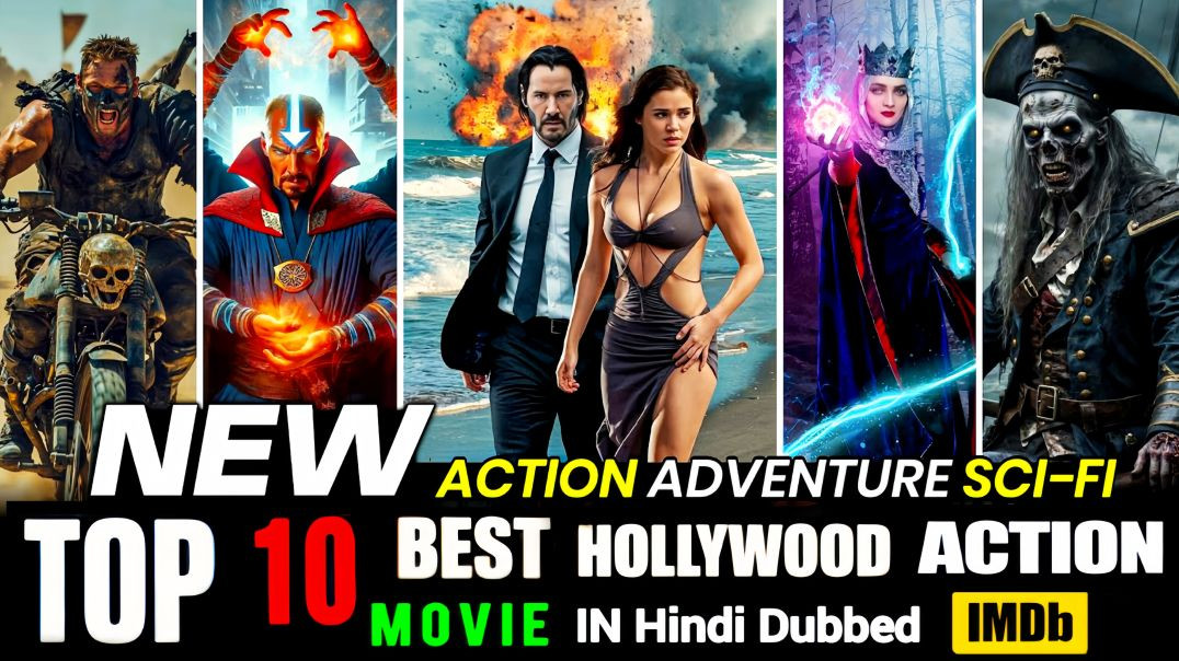 ⁣Top 10 New Hollywood Movies 2025 in Hindi Dubbed