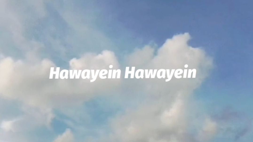 ⁣Hawayein song 💙🤍💙