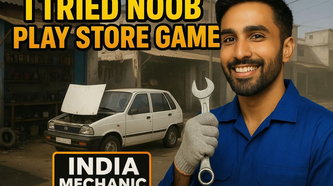 I Tried NOOB Play Store Game 😭 | India Mechanic Simulator #gaming #robuxsp