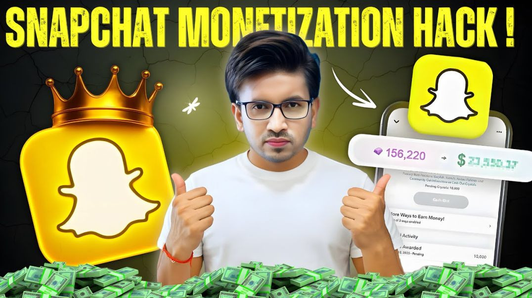 ⁣Snapchat Monetization 2025 🔥 _ Snapchat Se Paise Kaise Kamaye_ Snapchat Earning Truth!