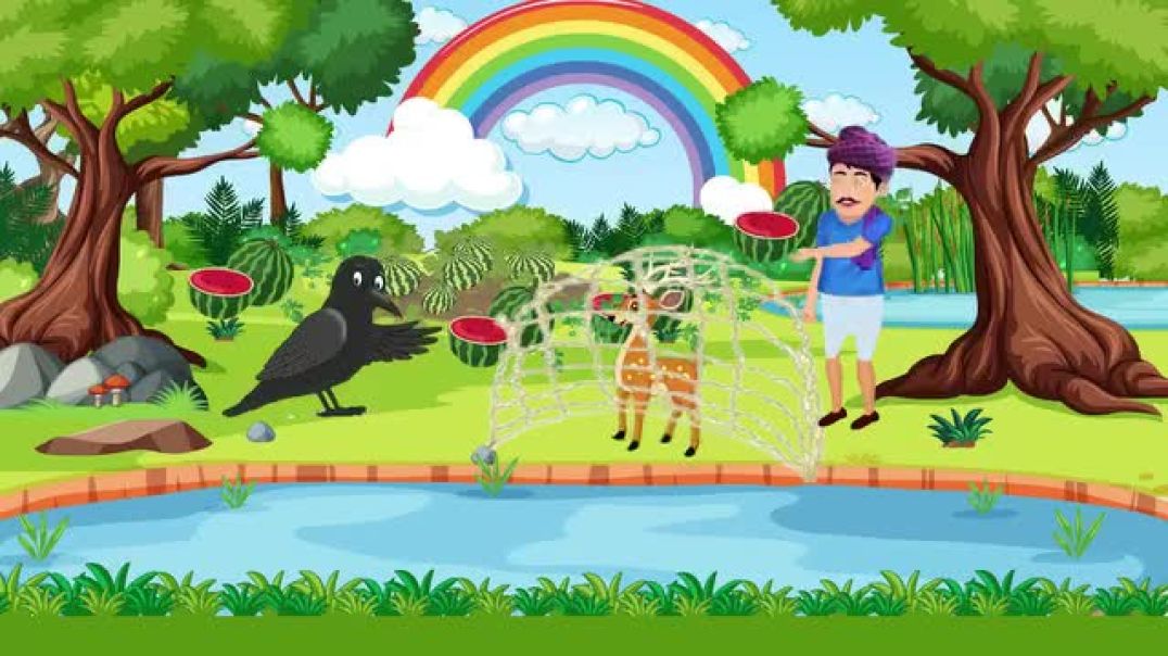 ⁣Hiran or ser ki dosti ki kahani