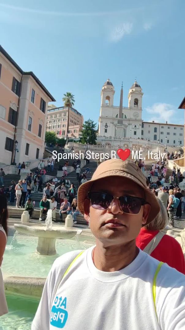 इटली 🇮🇹 - रोम का Spanish Steps जो World Famous है | Namaste Italy