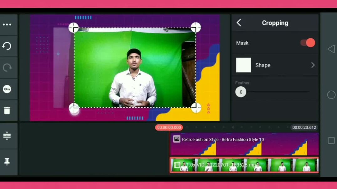 ⁣How to remove video background_Remove video background without green sceen_video ka background kaise