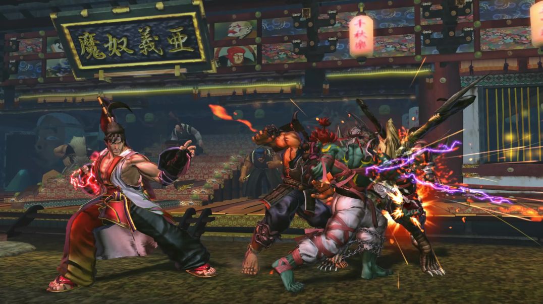 ⁣Akuma vs Orge Battle From Street Fighter X Tekken