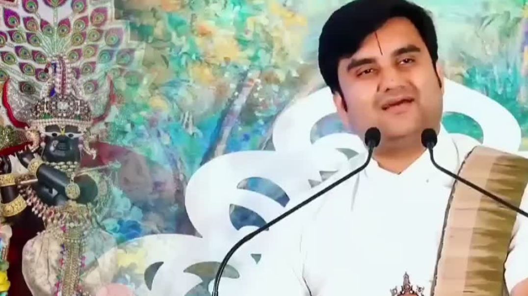 ⁣ठाकुर जी की नटखट बाल लीलाएं 💗 | Indresh upadhyay ji | #radha #radhakrishna #radha #radhakrishna #indreshupadhyay  indresh