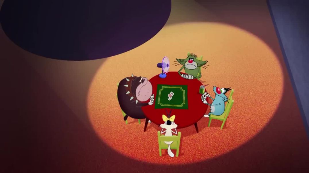 ⁣हिंदी Oggy and the Cockroaches  A GAME TABLE  Hindi Cartoons for Kids