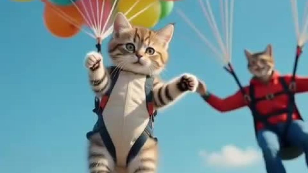 ⁣Cat dad saves kitten #shorts